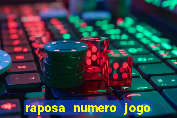 raposa numero jogo do bicho